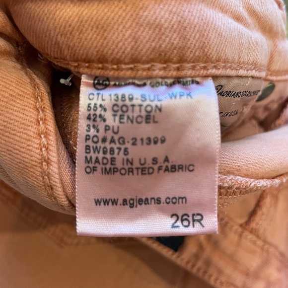 AG Adriano Goldschmied The Legging Super Skinny  Sulfur Canyon Clay Jean Size 26 - Picture 8 of 8